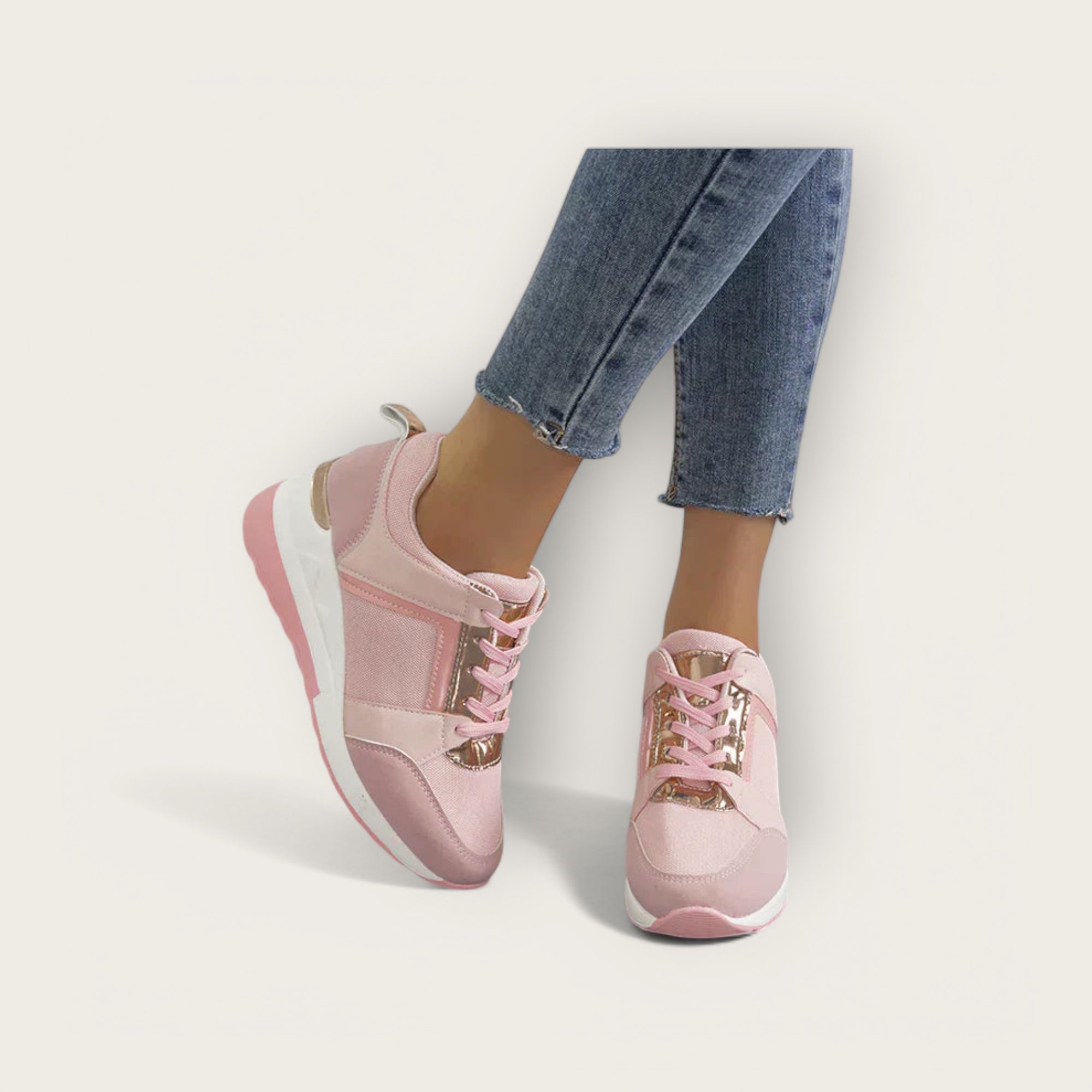 Lina & Loop | Comfortable High-Top Trainers