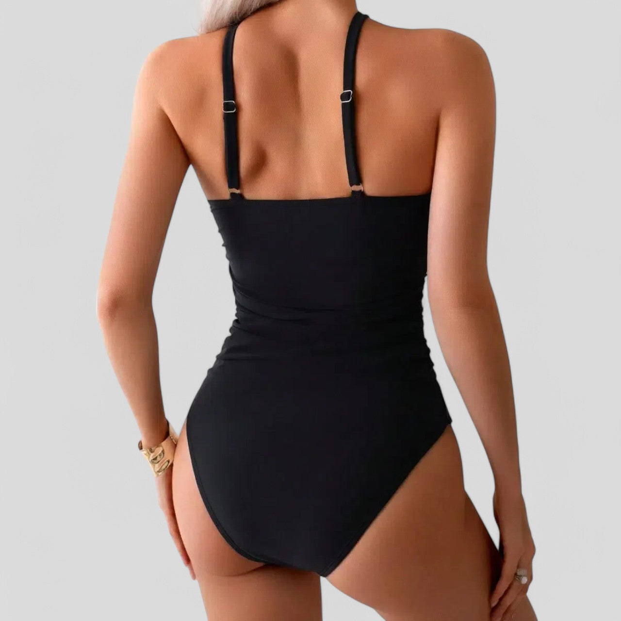 Emma™ – Chic Black One Piece Swimwear