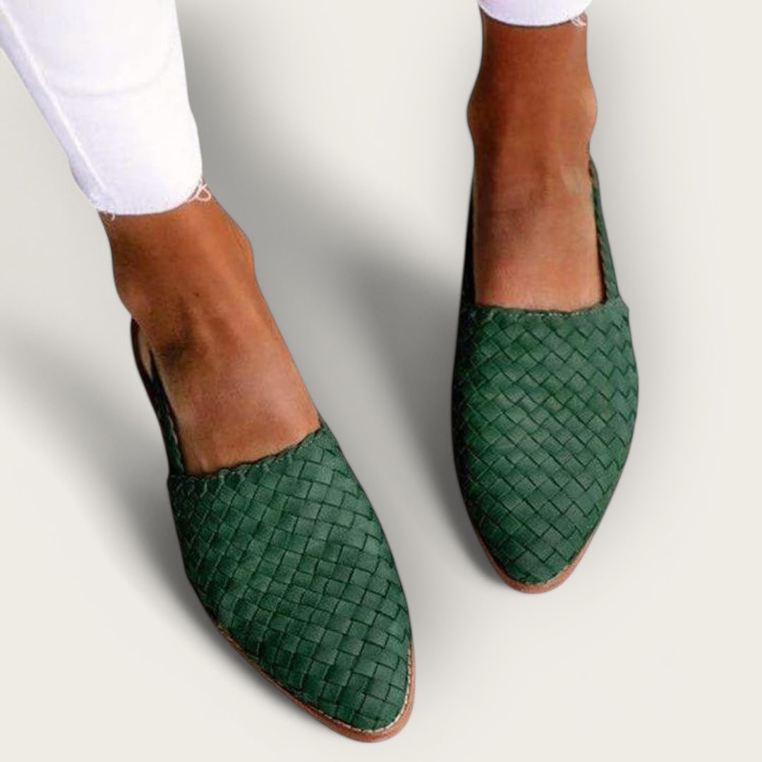 Lina & Loop | Chic Fabric Court Shoes
