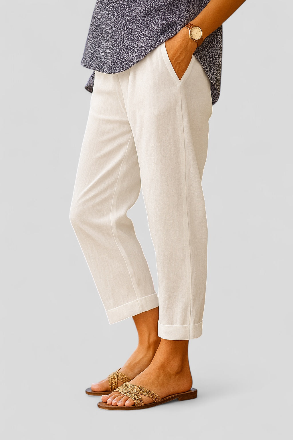 Julie- Elegant Lightweight Trousers