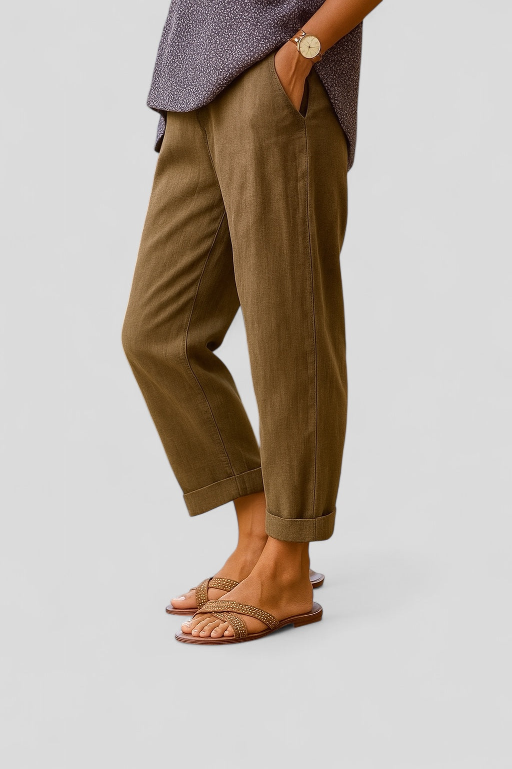 Julie- Elegant Lightweight Trousers