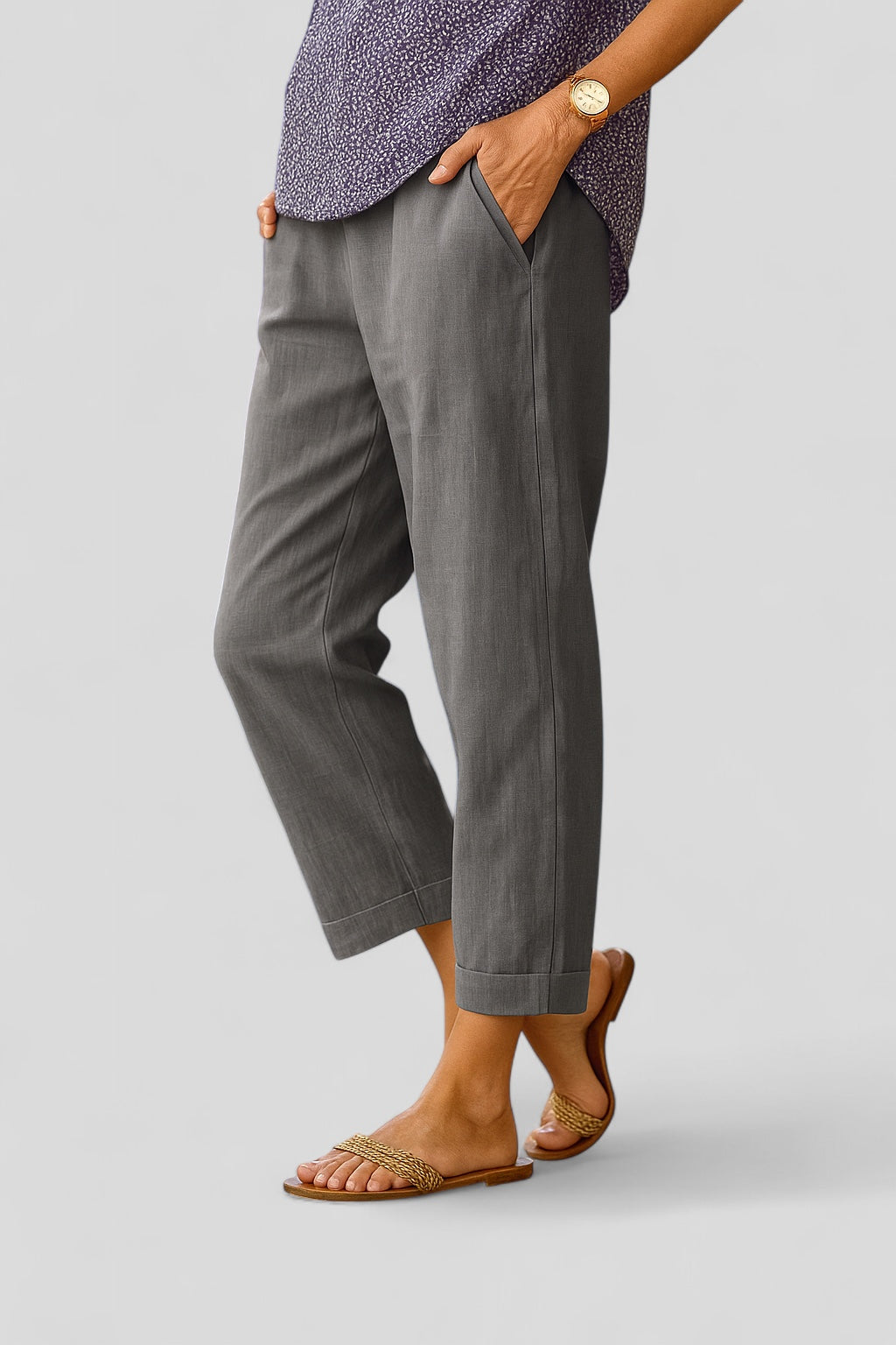 Julie- Elegant Lightweight Trousers