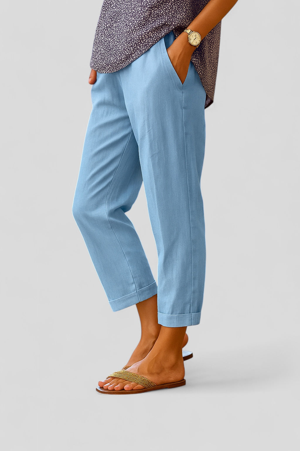 Julie- Elegant Lightweight Trousers