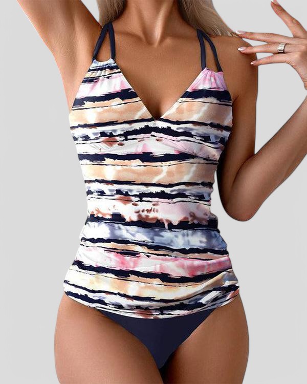 Lily™ – Trendy White Sleeveless Swimwear