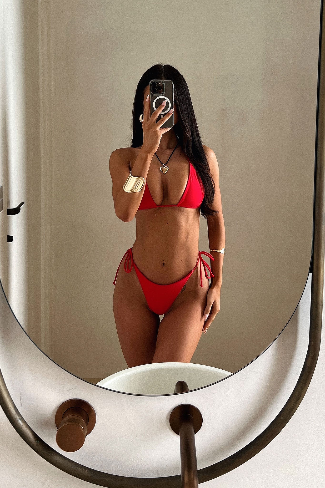 Emma™ - Bikini Top Red