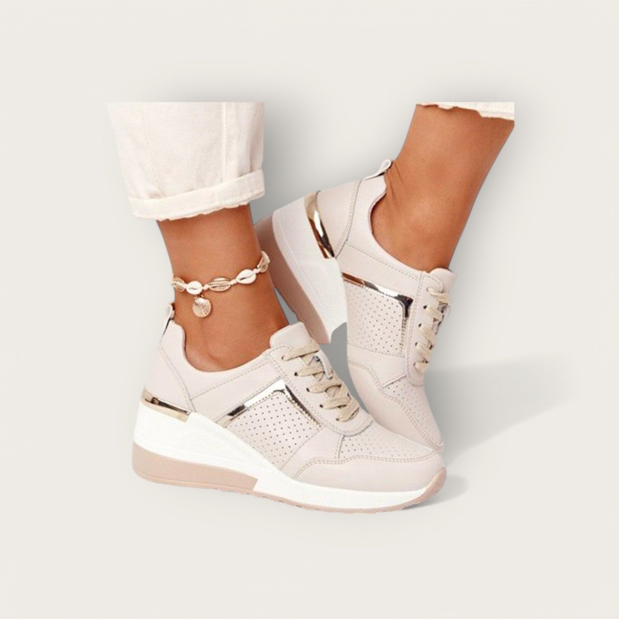 Lina & Loop | Comfortable High-Top Trainers