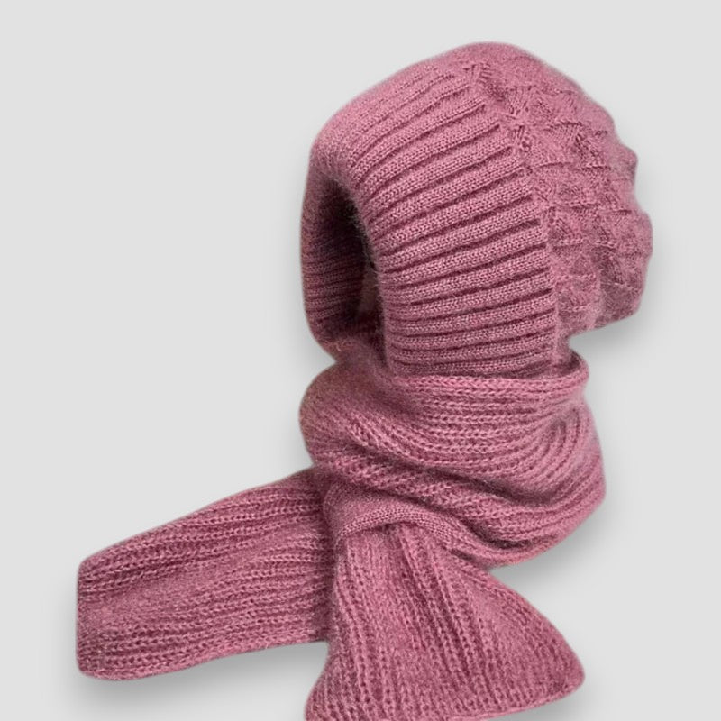 Elisa | Elegant Hat with Scarf